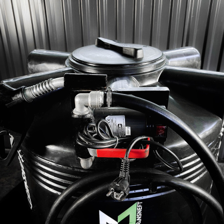 азс черная на 500л экономического класса с насосом 220v купить в Москве